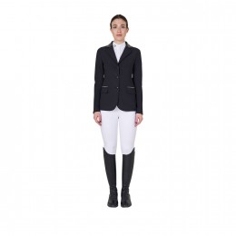 Equestro FW25 турнирный фрак Strass чёрный Label