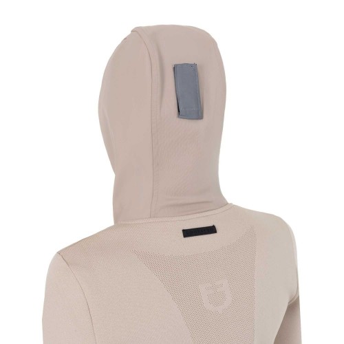 Equestro SS26 Hoodie Nylon+Knit Seamless
