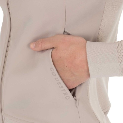 Equestro SS26 Hoodie Nylon+Knit Seamless