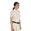 Equestro SS26 Polo shirt Perforated Zip Women