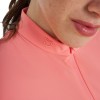Equestro SS26 Polo shirt Perforated Zip Women