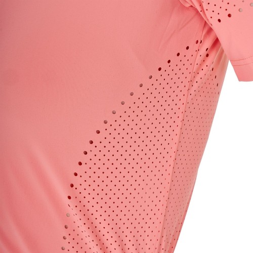 Equestro SS26 Polo shirt Perforated Zip Women
