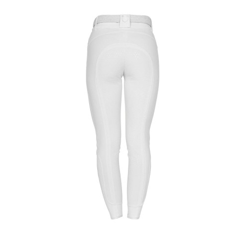 Equestro SS26 Riding Breeches Highwaist Stones Logo Women