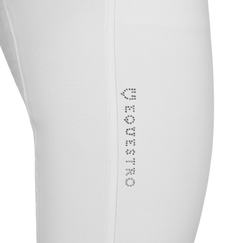 Equestro SS26 Riding Breeches Highwaist Stones Logo Women