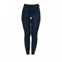 Equestro SS26 бриджи Highwaist Denim Woman