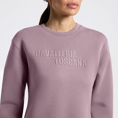 Cavalleria Toscana FW25 CT Cotton Crew Neck - Women's