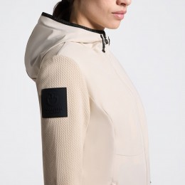 Cavalleria Toscana SS26 CT Hybrid Lightweigh Tech Knit с капюшоном женская куртка