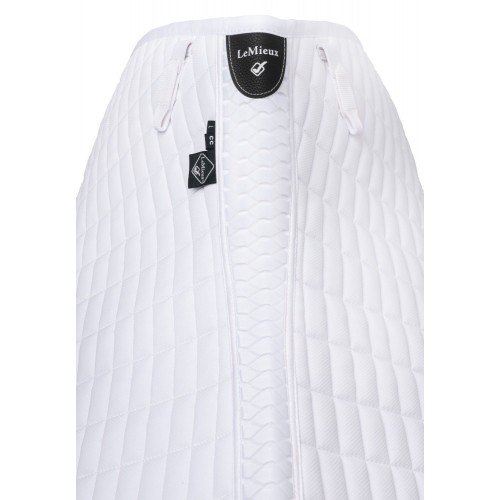LeMieux Dressage Saddle Pad Self-Cool Square Arctic