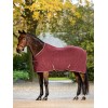 LeMieux AW25 Arika Monogram Fleecedeken Burgundy