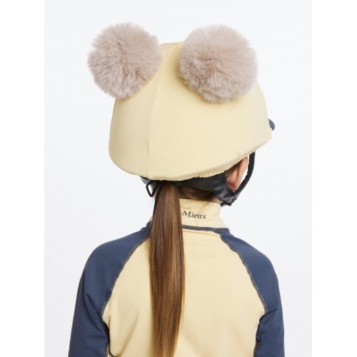 LeMieux SS25 Mini Double Pom Hat Silk