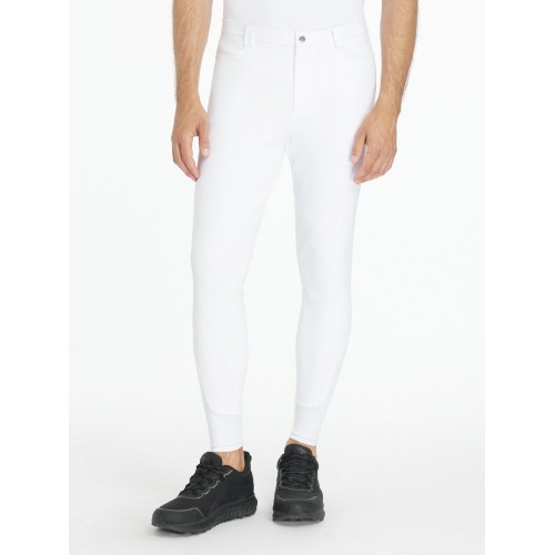LeMieux CORE Men's Sport Breeches with Full Grip White