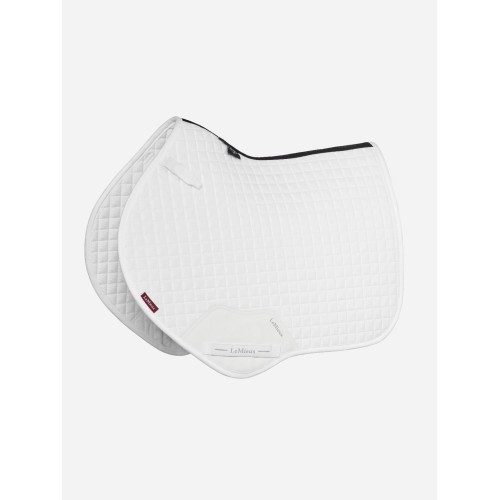 LeMieux CORE Suede Close Contact Square White