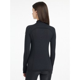 LeMieux AW25 Aspen Houndstooth Quarter молнией топ