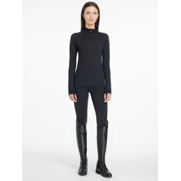 LeMieux AW25 Aspen Houndstooth Quarter молнией топ