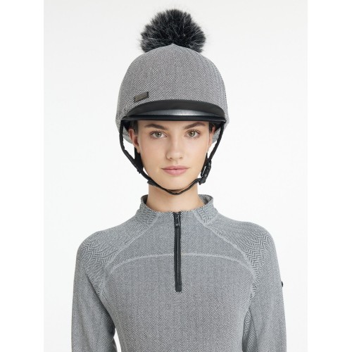 LeMieux AW25 Aspen Herringbone Hat Silk