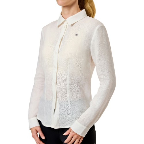 Equestrian Stockholm Linnen Shirt White