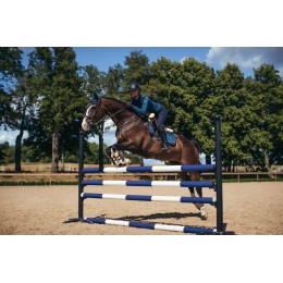 Equestrian Stockholm Monaco синий конкурный вальтрап