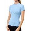 Equestrian Stockholm Midsummer Blue Dynamic Base Layer Short Sleeve