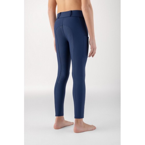 Equiline FW25 Junior High Waist Riding Tights Cunix Full Grip
