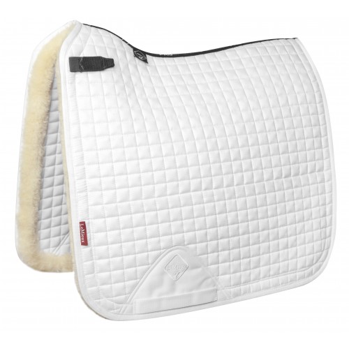 LeMieux Merino+ Sensitive Skin Saddle Pad White