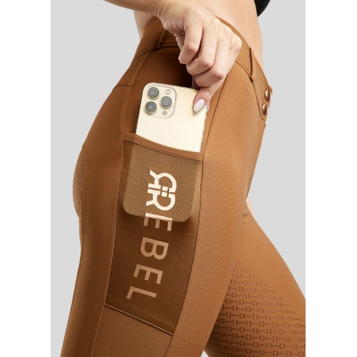 Montar SS25 Rebel Logo Full Grip Riding Breeches