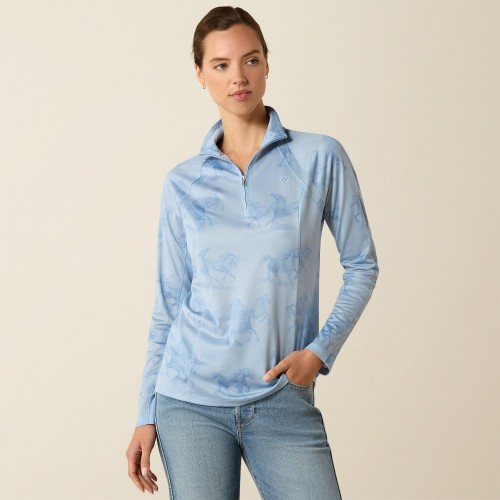 Ariat Sunstopper 3.0 1/4 Zip Baselayer