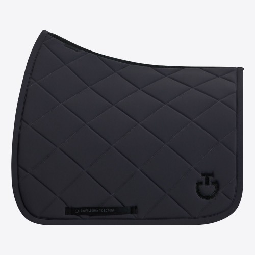 Cavalleria Toscana SS26 Diamond Quilted Jersey Dressage Saddle Pad