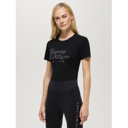 Tommy Hilfiger SS26 Malibu со стразами футболка