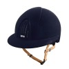 KEP Italia Smart Nova Velvet Blue with Cognac Strap