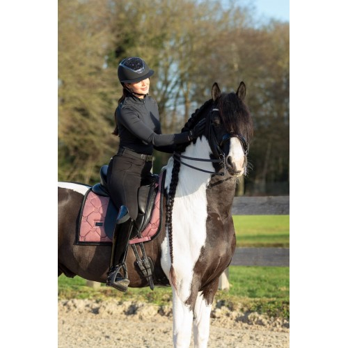 Equestrian Stockholm x HypoStore Velvet Lush Bloom Dressage Saddle Pad