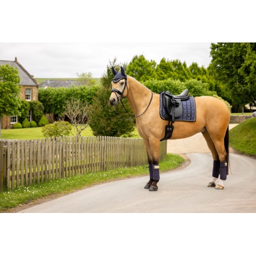 LeMieux SS25 Loire Classic Dressage Saddle Pad Dusk Blue