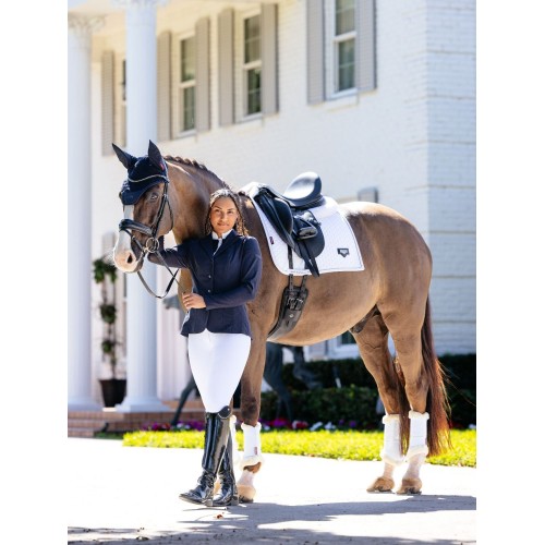 LeMieux CORE Puissance Suede Dressage Pad White