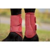 LeMieux AW25 Arika Mesh Brushing Boots Cranberry