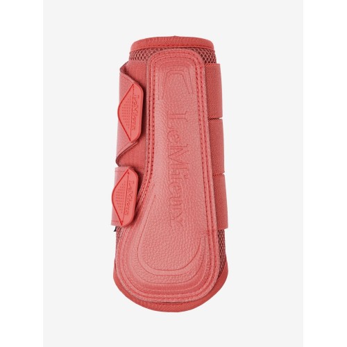 LeMieux AW25 Arika Mesh Brushing Boots Cranberry