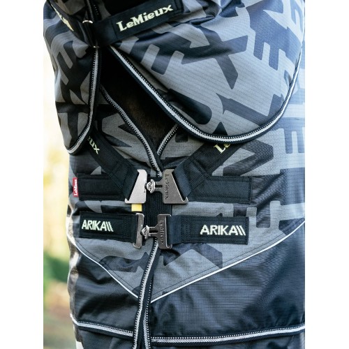 LeMieux AW25 Arika Reflective Turnout Rug 0g Black