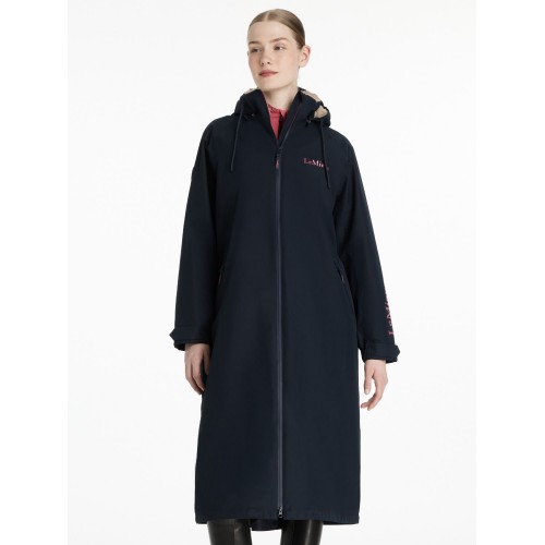 LeMieux AW25 HydroShield Rain Jacket Navy