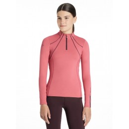 LeMieux AW25 Young Rider Mia из сетки Base Layer Cranberry
