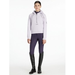 LeMieux AW25 Young Rider Hettie худи с с короткой молнией Lilac