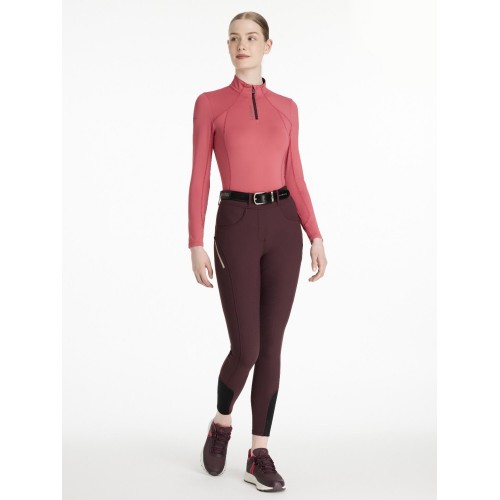 LeMieux AW25 Amy Brushed Breggings Damson