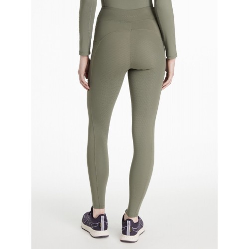 LeMieux AW25 Natalie Brushed riding leggings Rosemary
