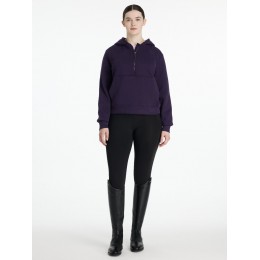 LeMieux AW25 Henrietta худи Juniper с с короткой молнией Juniper