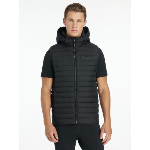 LeMieux CORE Men's Puffer Gilet with Hood Black