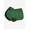 LeMieux Suede Jumping Saddle Pad Hunter Green