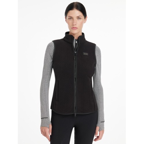 LeMieux AW25 Aspen Herringbone Fleece Gilet