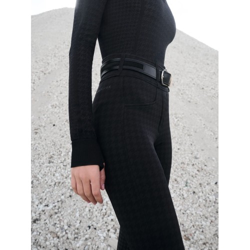 LeMieux AW25 Aspen Houndstooth Riding Tights