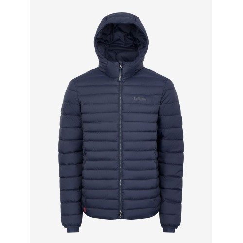 LeMieux CORE Men's Puffer Jacket with Hood Navy