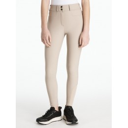 LeMieux CORE Young Rider Izzy бриджи с силиконовый с коленной леей Almond