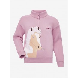 LeMieux SS26 Mini Quinn Quarter молнией Sweat