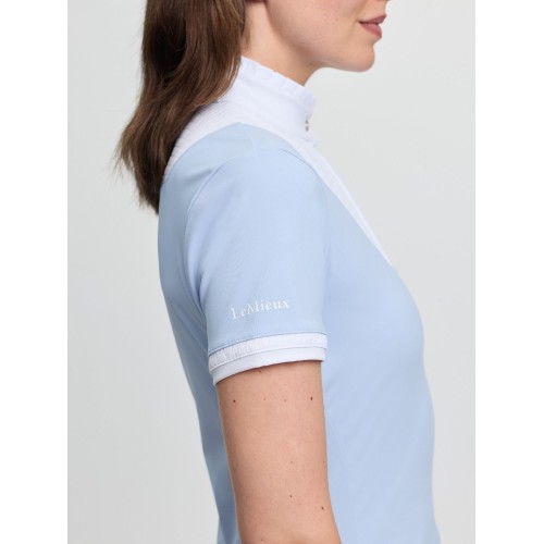 LeMieux CORE Sophia Short Sleeve Pleated Show Shirt
