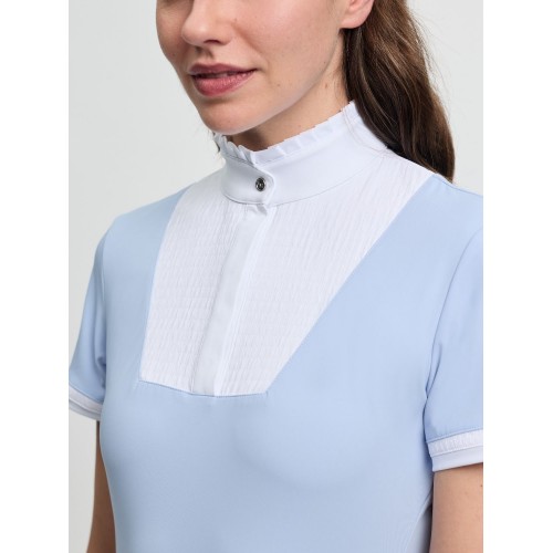 LeMieux CORE Sophia Short Sleeve Pleated Show Shirt